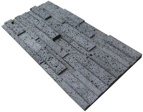 火山巖文化石與花崗巖石材加工 高低配產品贏得市場青睞